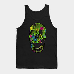 Neon Skull Tank Top